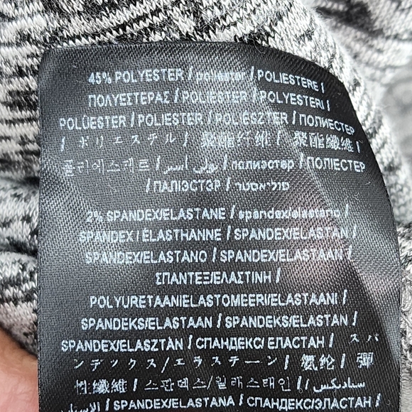 Guess Men's Long Sleeves Atlas Reflective Tape Crew Tee - XL - Picture 7 of 8